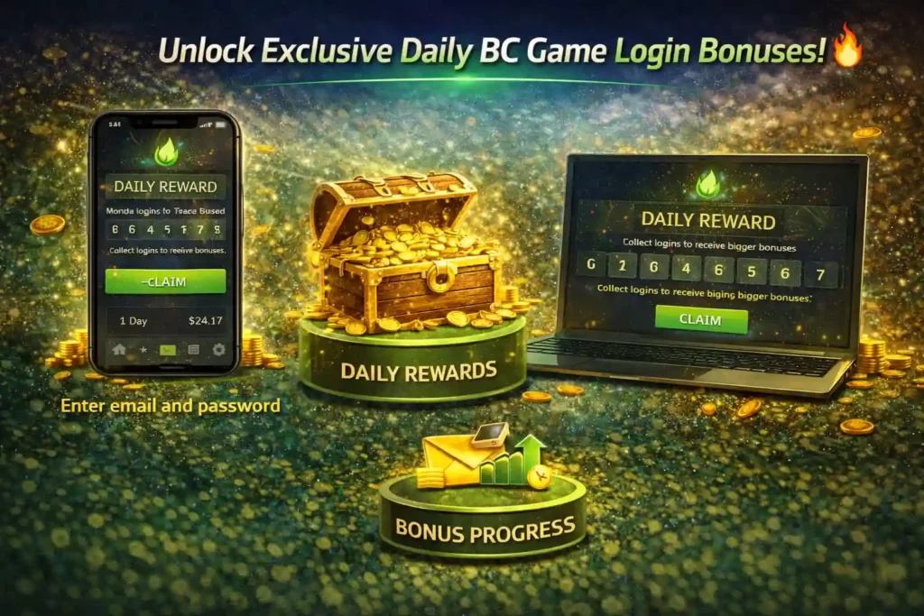 Unlock Exclusive Daily BC Game Login Bonuses!