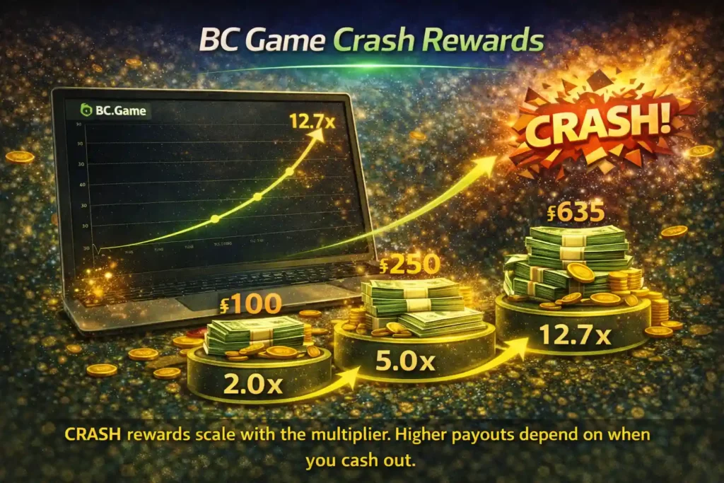 BC Game Crash Rewards