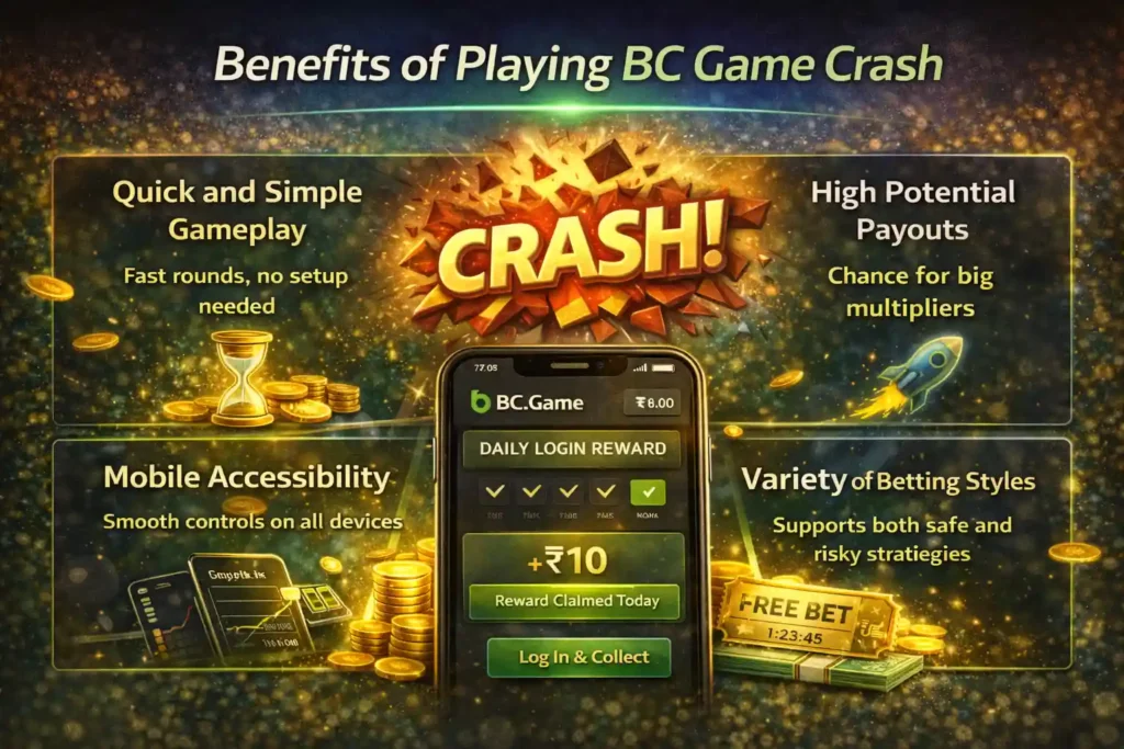 Benefits of Playing BC Game Crash